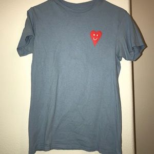 Urban Outfitters Gnarly Red Heart Tee